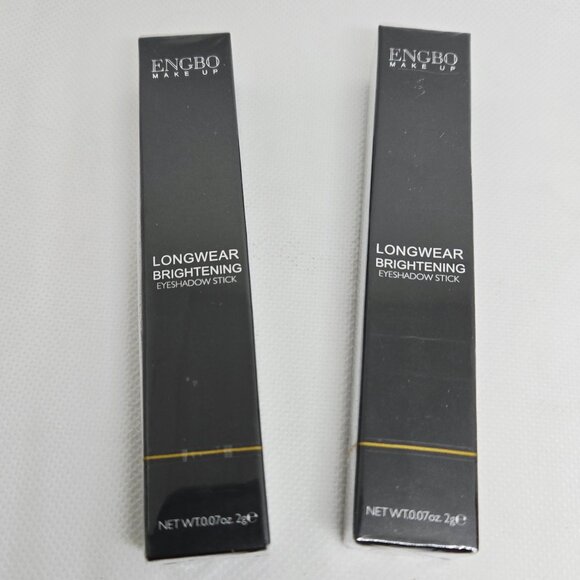 Engbo Other - Set of 2 New Sealed ENGBO Make-Up Longwear Brightening Eyeshadow Stick No. 1 & 2
